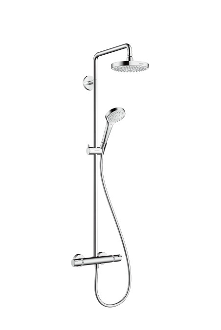 Croma Select S 180 2jet Showerpipe Душова система цв білий