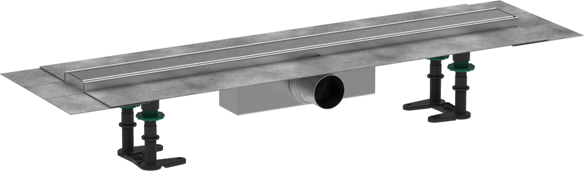 RAINDRAIN COMPACT монтажний комплект для стандартної установки 700мм, колір нержавіюча сталь