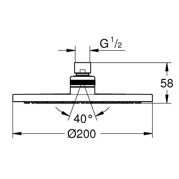 EUROSMART NEW набір прихованого монтажу (33305003+27541001+28576000+26406001)