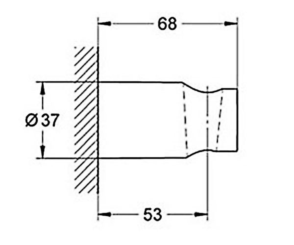 Сroma 100 Vario/porter- душовий Набір (лійка, тримач, шланг) HANSGROHE 27594000