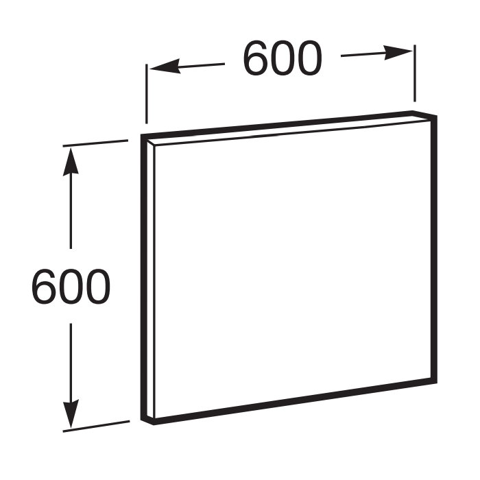 VICTORIA BASIC зеркало 60см