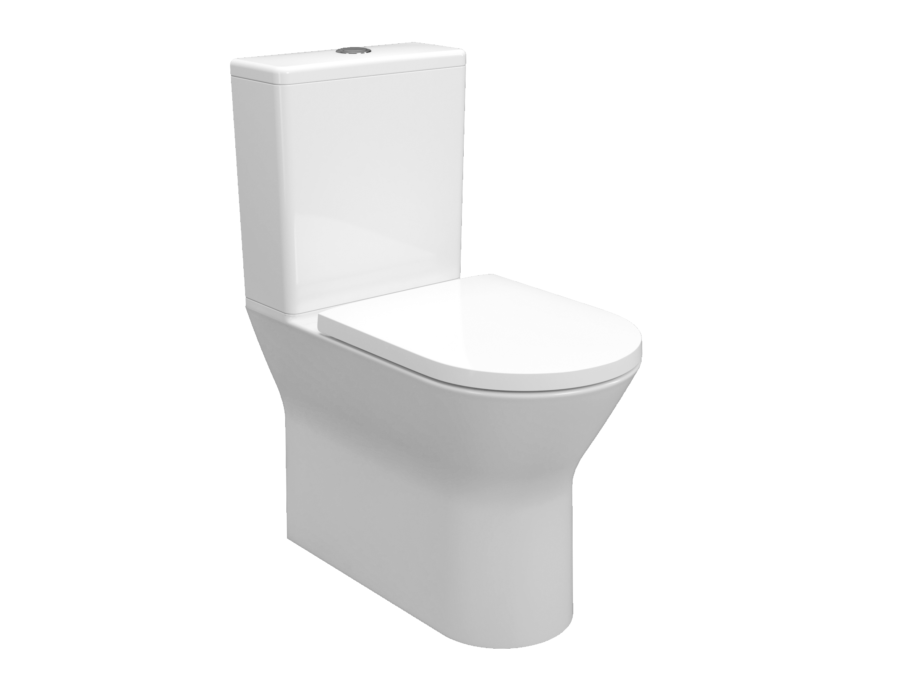 LEDNICE унітаз підлоговий (66*36*85,5см, rimless, гір. випуск, бачок з нижнім підведенням 3/4,5л, тонке сидіння duroplast slow-closing)