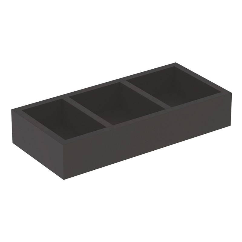GEBERIT вставка для верхньої скриньки 32,3*5,9*15см, Н-подібна, лава/меламін структурний