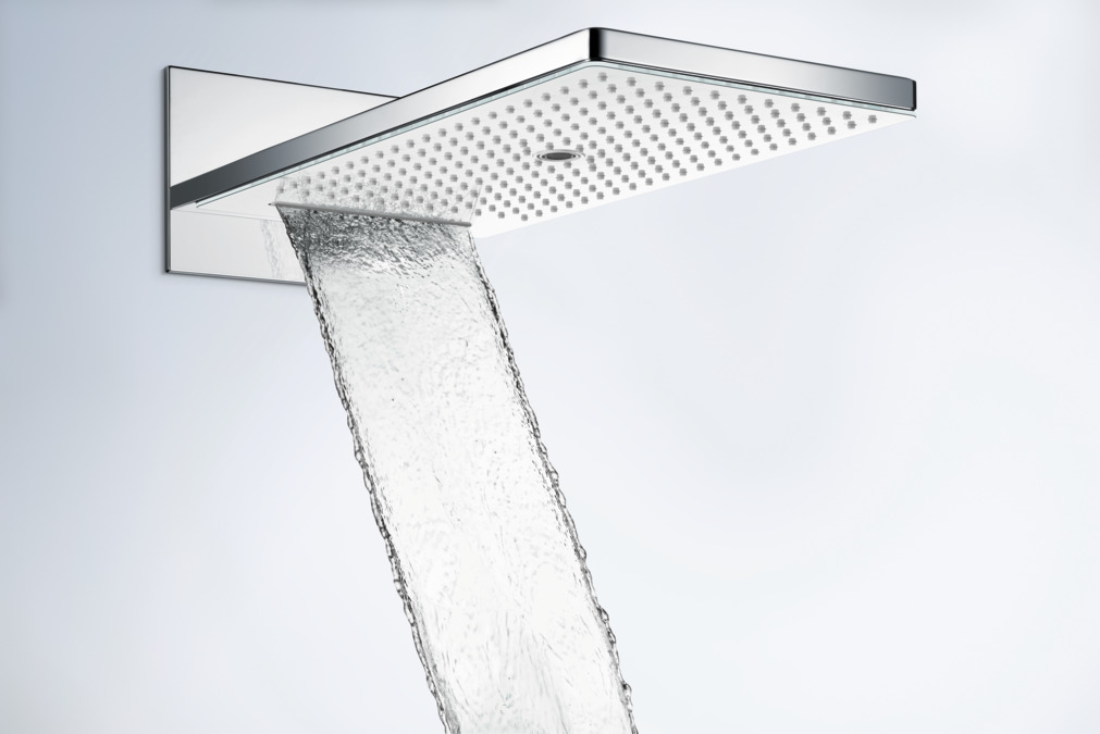 Raindance Rainmaker Select 580 Верхній душ, чорне скло