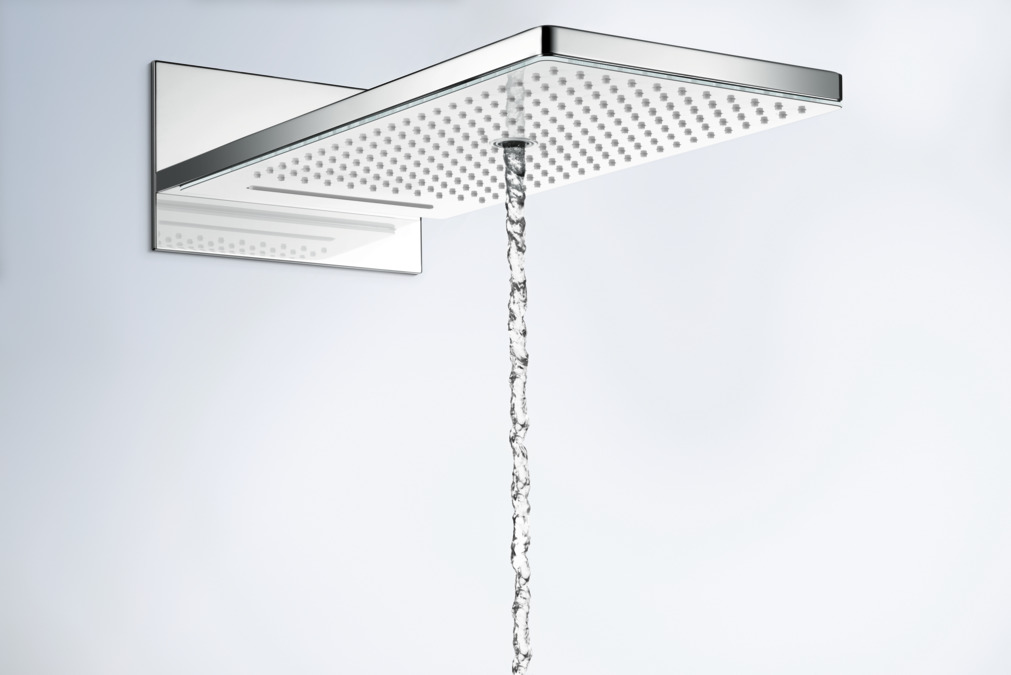 Raindance Rainmaker Select 580 Верхній душ, чорне скло